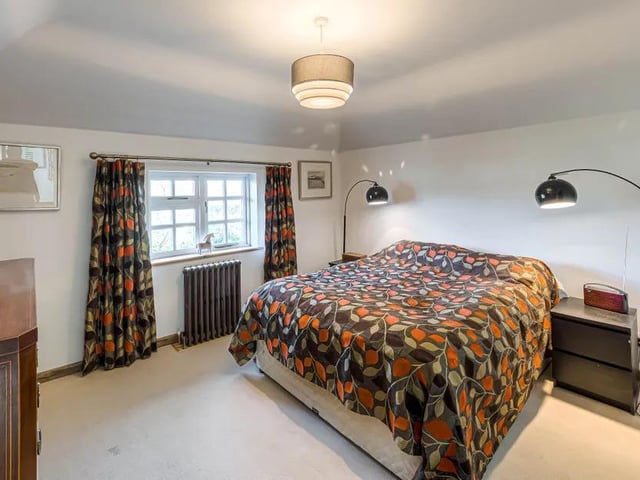 One of the property's five bedrooms