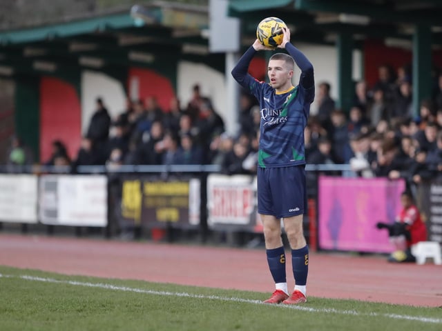 Horsham FC in action at Hornchurch in the Isthmian premier division