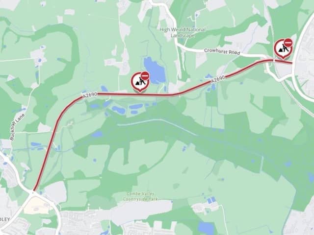 Overnight road closures planned for Combe Valley Way