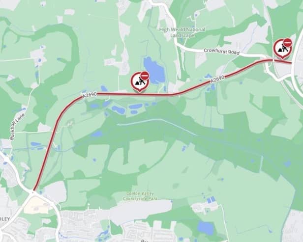 Overnight road closures planned for Combe Valley Way