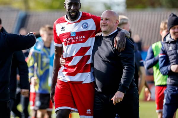 Adam Murray and his players can smile and relax now the season has had a positive outcome - but his thoughts have already turned to next season | Picture: Lydia Redman