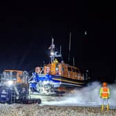 Lifeboat crews from Selsey’s RNLI were called to save a person in the water in Bognor Regis.