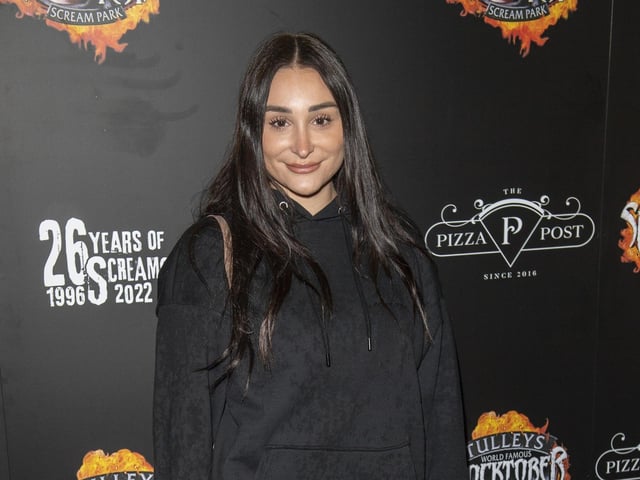 Coco Lodge attends Tulleys Shocktober Fest at Tulleys Farm on September 30, 2022 in Crawley, England. (Photo by Stuart C. Wilson/Stuart Wilson/Getty Images for Tulleys Shocktober Fest):
