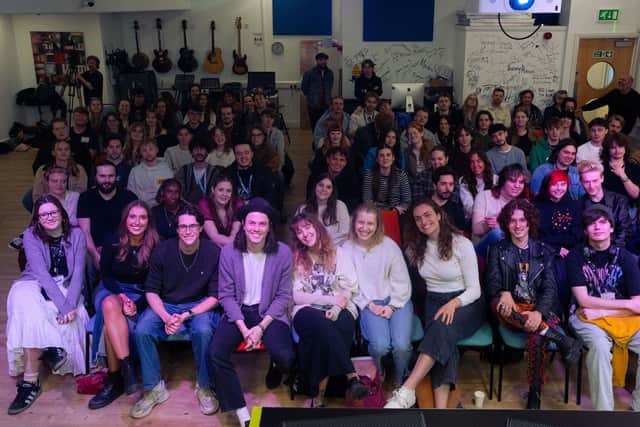 James Bay with BIMM Brighton students
