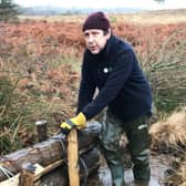 Conservation work in Ashdown Forest