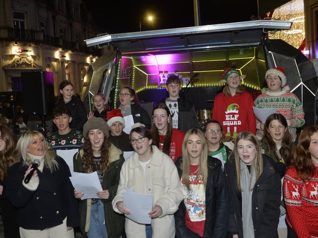 Eastbourne Christmas Lights Switch On (Photo by Jon Rigby)
