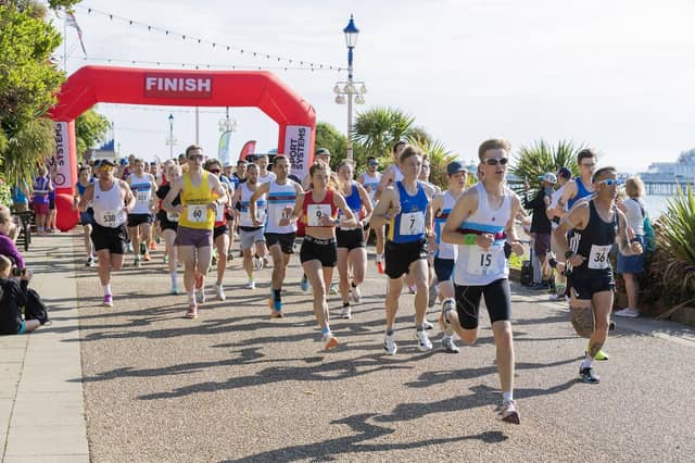 The start of the Eastbourne 10k | Picture: Steven Farley