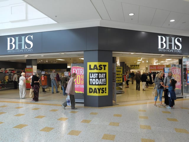 Wilko and Deichmann now fill that unit in The Beacon.  
(Photo by Jon Rigby)
