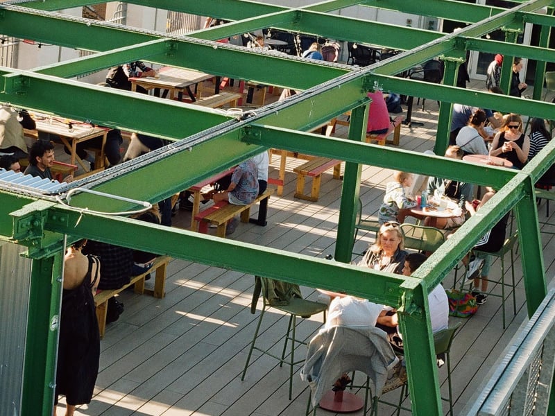 Observer Building rooftop restaurant and bar