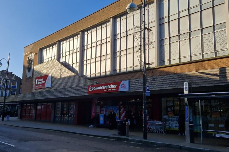 The new store in The Broadway, Crawley
