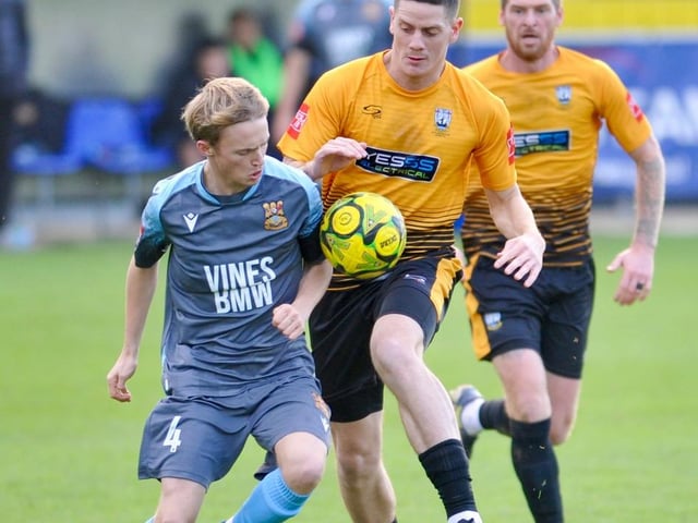 Littlehampton Town and Three Bridges played out a seven-goal thriller at The Sportsfield on Saturday with the home side coming out on top 4-3. Photographer Stephen Goodger was there to catch the action