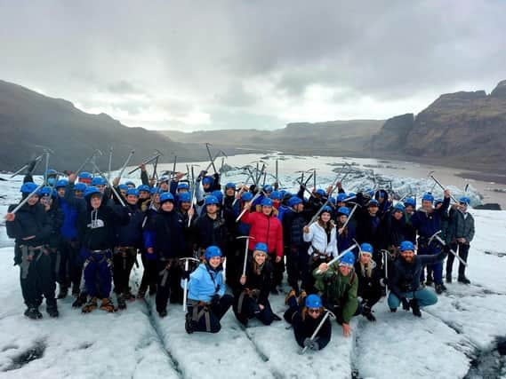 Durrington High geography students experience the wonders of Iceland