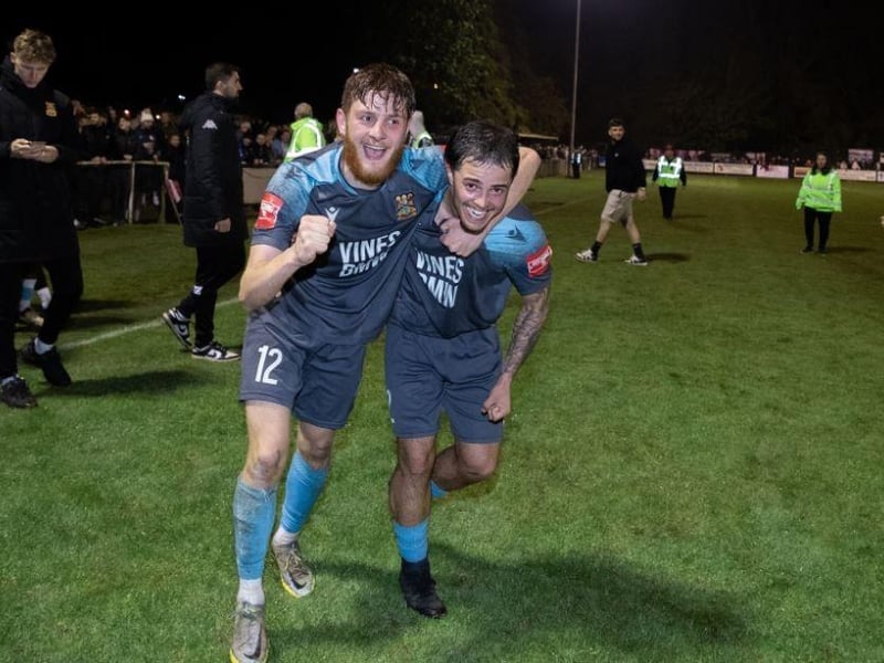 Jamie Crellin’s Three Bridges came from a goal down to beat Sittingbourne in their semi-final in Kent – to earn a place in Friday night’s final where they face Chichester City.
