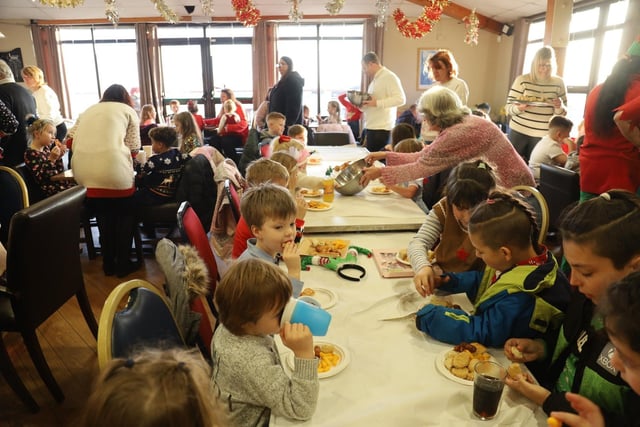 Hastings Winkle Club's Children's Christmas Party 2023. Photo by Andrew Clifton