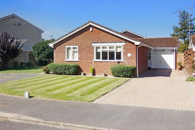 This three-bedroom detached bungalow has come on the market with Glyn Jones priced at £550,000, with no forward chain
