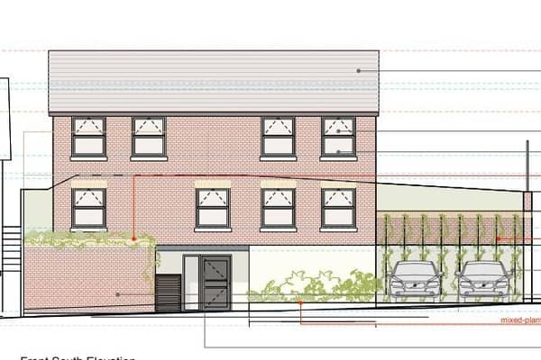 Plans for the proposed house in Nelson Road, Hastings. Image: Michael Cooper