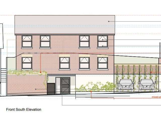 Plans for the proposed house in Nelson Road, Hastings. Image: Michael Cooper