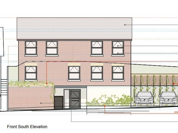 Plans for the proposed house in Nelson Road, Hastings. Image: Michael Cooper