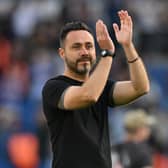Former Italy international Lele Adani has shared a touching voice message he received from Brighton & Hove Albion head coach Roberto De Zerbi prior to yesterday’s UEFA Europa League contest with Ajax. Picture by GLYN KIRK/AFP via Getty Images