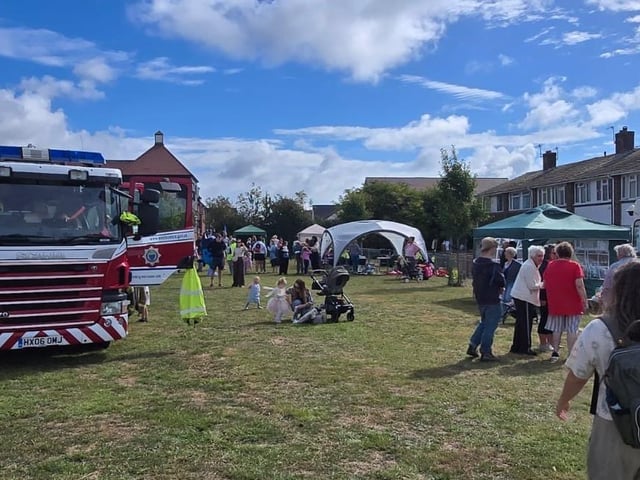 A family fun day was held in Lancing to bring together new residents at New Monks Park and people living on the existing Mash Barn estate.