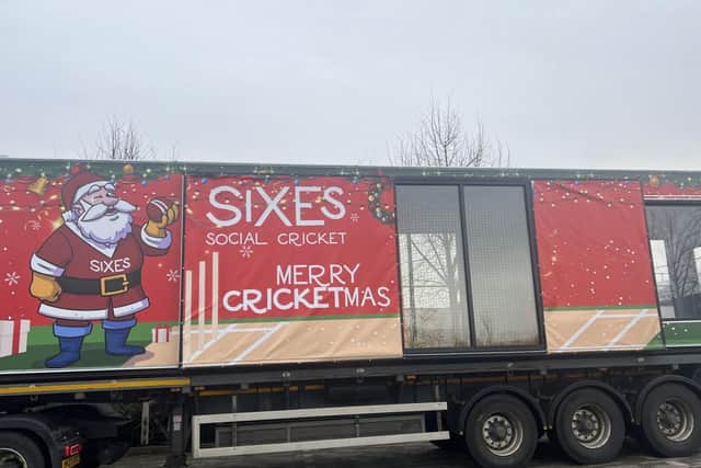 Sixes Cricket Truck
