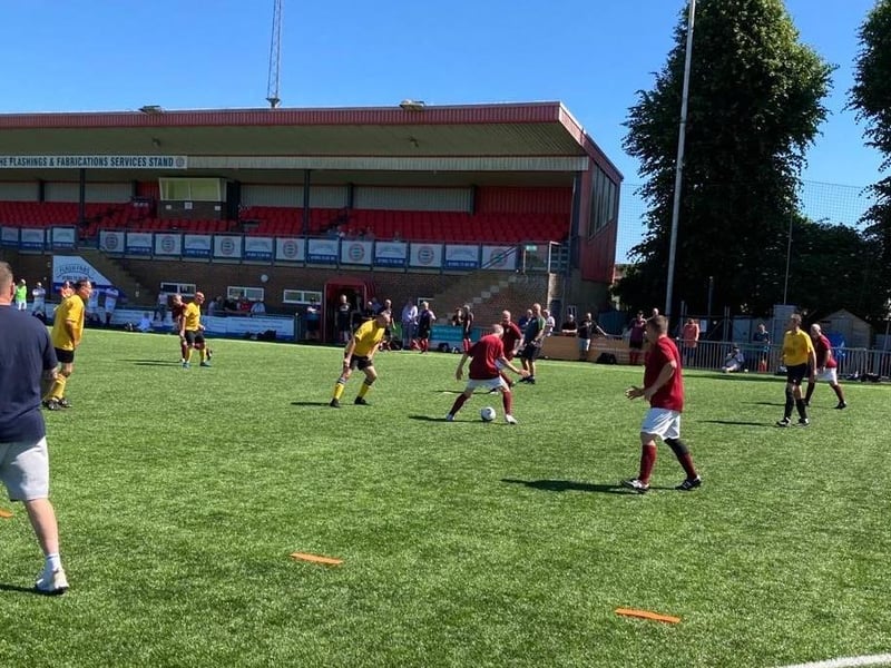 Sussex walking football finals day at Worthing FC