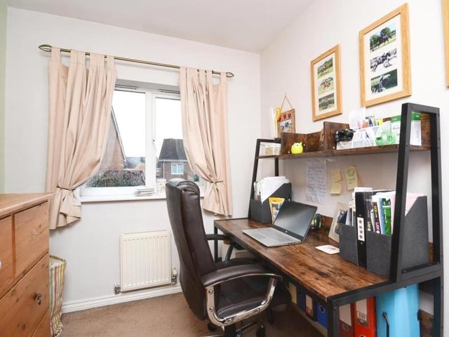 The fourth bedroom is the smallest of them all. But it can easily be converted into office space, where you can catch up on your work or enjoy a bit of free time on your laptop.
