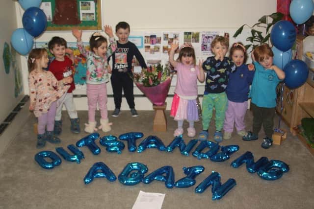 Catkins Nursery in Horsham has been rated 'Outstanding' by Ofsted - for the second time