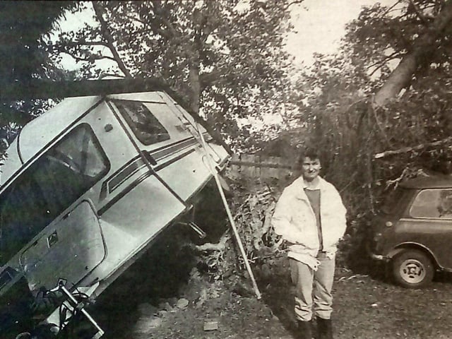 Copthorne - Great Storm 1987 - Crawley