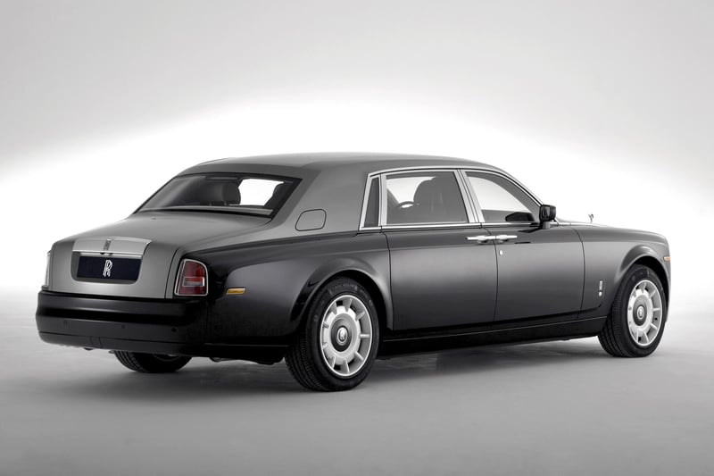 Phantom Extended, 2005: Unveiled at the Geneva Motor Show in March 2005, Phantom Extended was 250 mm (9.8 in) longer than the 'standard' Phantom. This created additional legroom in the rear cabin, making this model especially popular with clients who prefer to be chauffeur-driven.
