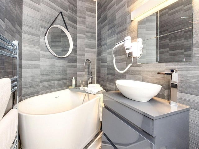 This end-of-terrace house in Worthing town centre has been completely refurbished - with no expense spared. It is on the market with Michael Jones Estate Agents and offers over £440,000 are invited.