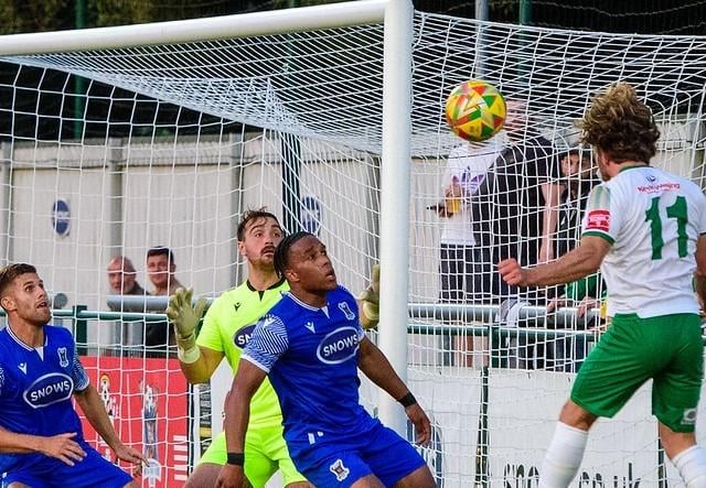 Action from AFC Totton v Bognor Regis Town, July 2023