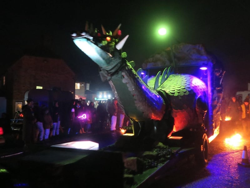 Ewhurst & Staplecross Bonfire 2023. Photo by Andrew Clifton.