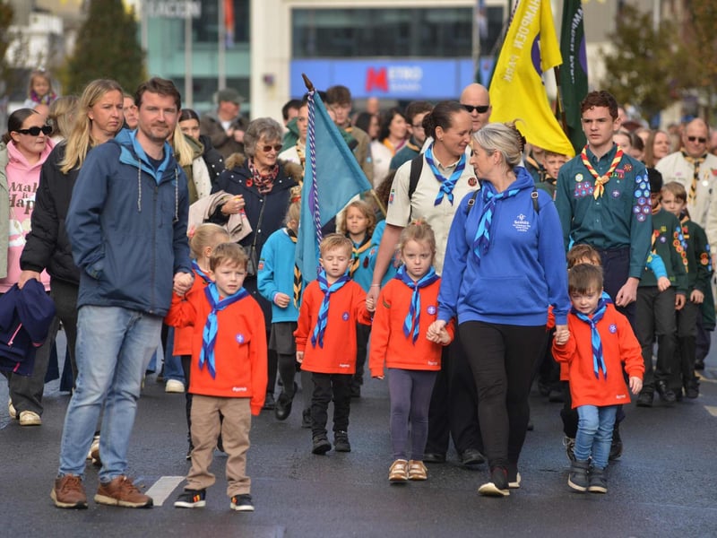 Eastbourne Remembrance Sunday on November 9 2025.