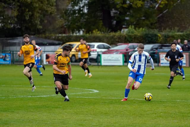 Action from Bridges v Haywards Heath earlier in the season. Picture by Ray Turner