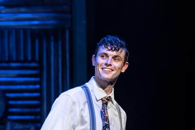 Charlie Stemp as Bobby Child in Crazy for You at Chichester Festival Theatre. Photo by Johan Persson