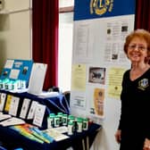 Joan Bobker, Chair of Community Service, at a recent Billingshurst Lions Fund raising event