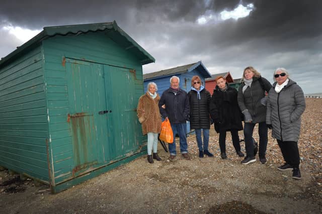 Beach hut tenants in West St Leonards are furious about the condition of their huts.