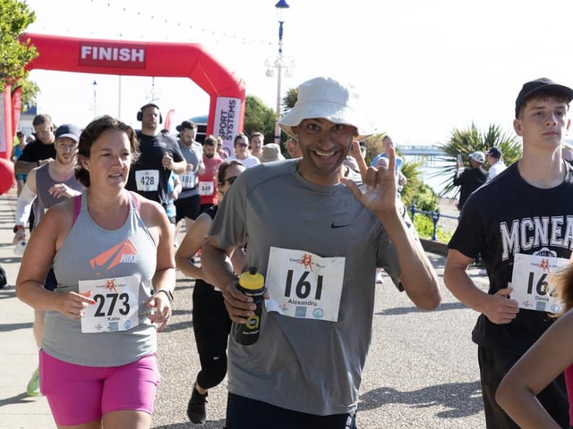 The seventh annual Eastbourne 10k took place in glorious sunshine