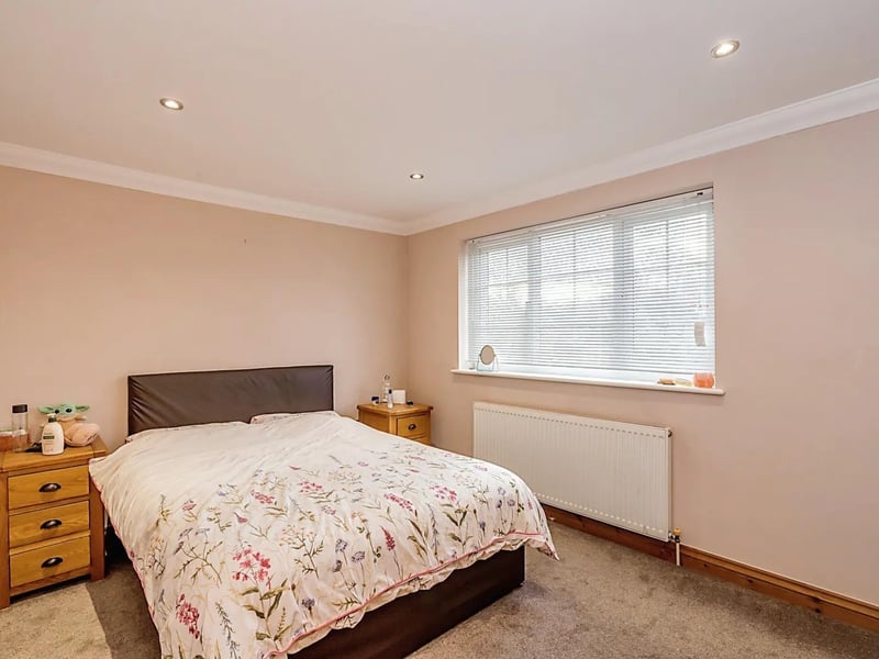 One of the bedrooms
