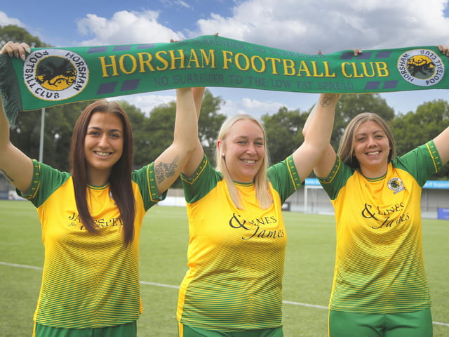 Horsham FC have launched their new home kit for the 2025-26 campaign – with a little help from the club’s volunteers, players, staff and loyal supporters.