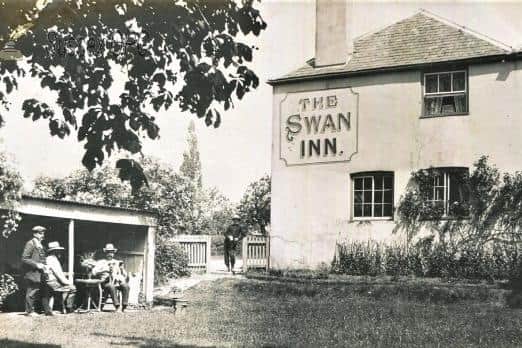 The Swan Inn at Ashington, where Moses Maple fell ill shortly before he died