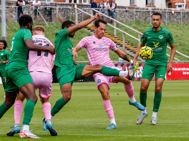 Lewes v Eastbourne Borough pre-season friendly