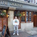 Liam Barham, the new landlord of The Dolphin in South Street. Photo: staff