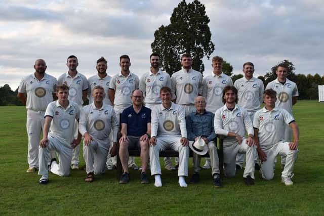 Cuckfield CC's Sussex Premier League champions, 2023 | Picture: Cuckfield CC