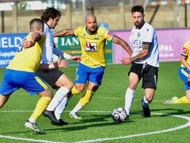 Lancing v Eastbourne United, SCFL premier