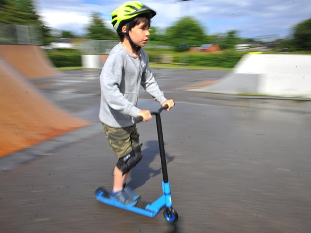 Skate Fest in St John's Park, Burgess Hill, on Wednesday, June 1