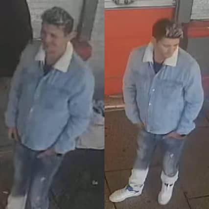 Police are looking to identify a man following a theft in Brighton.