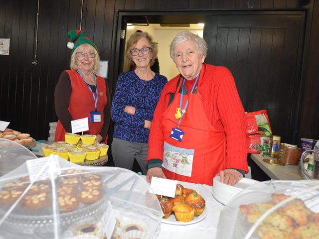 Christmas on the Coast in aid of St Michael's Hospice at Stade Hall, Hastings Old Town.
