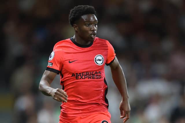 Tottenham Hotspur’s impending move for Sporting CP full-back Pedro Porro could have a major impact on Tariq Lamptey’s future at Brighton & Hove Albion, according to latest reports. Picture by Catherine Ivill/Getty Images